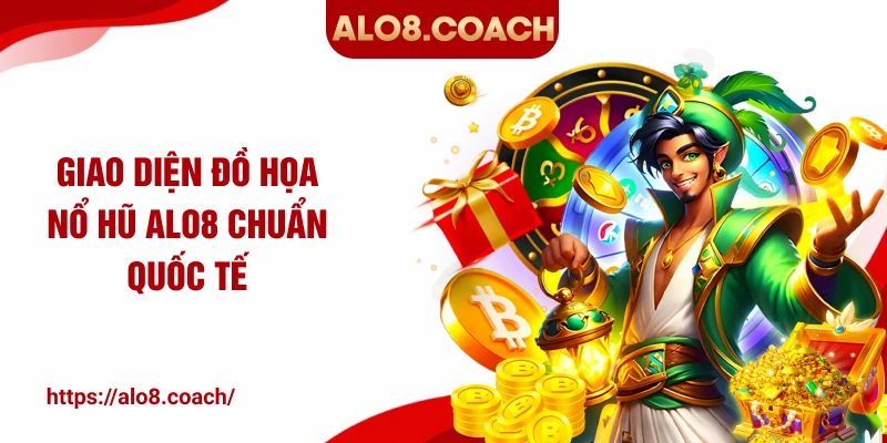 Giao diện đồ họa nổ hũ ALO8 chuẩn quốc tế