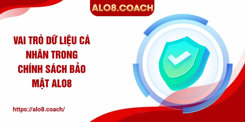 Vai trò dữ liệu cá nhân trong chính sách bảo mật ALO8